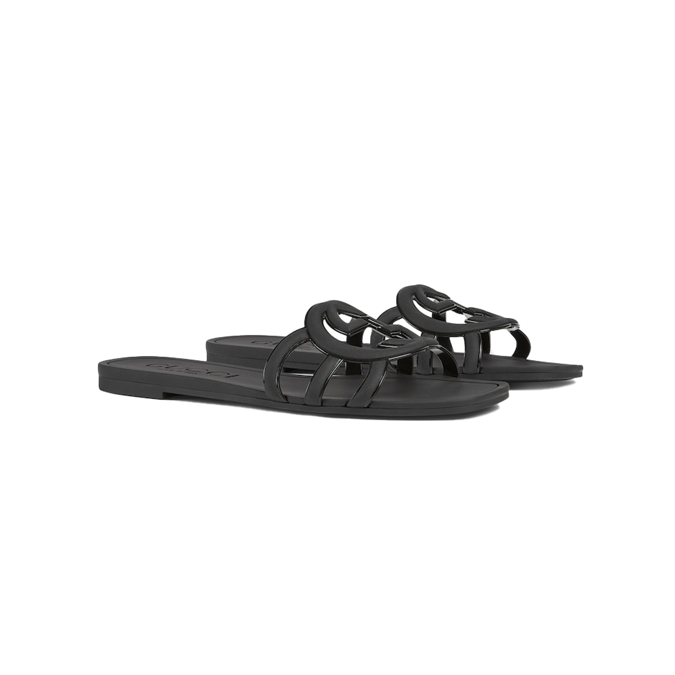 G*u*i women''s interlocking g slide sandal 780307